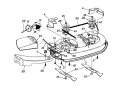 Page A Diagram and Parts List for 13AX614G401 1997 Yard Man Lawn Tractor
